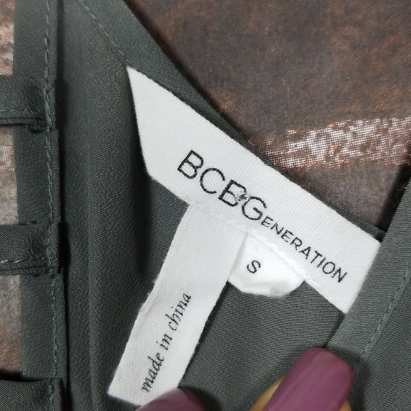 BCBGENERATION| Spaghetti strap high low dress - Picture 3 of 3